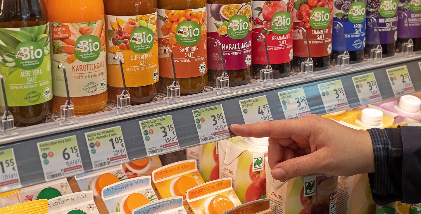 Grüne Etiketten als Orientierungshilfe