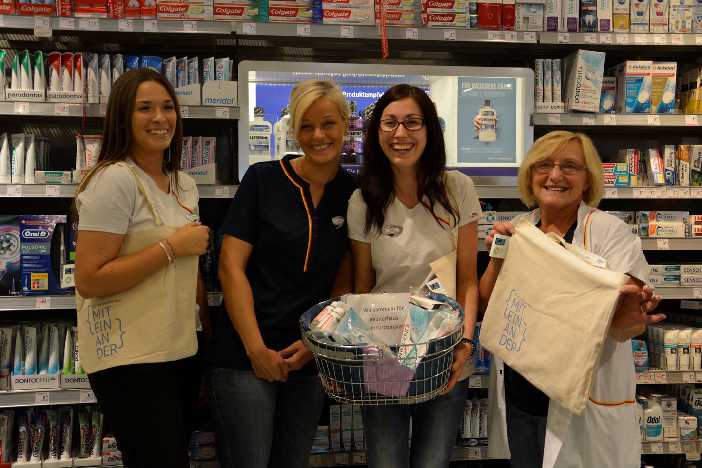 Ein ganzes dm Gebiet hilft