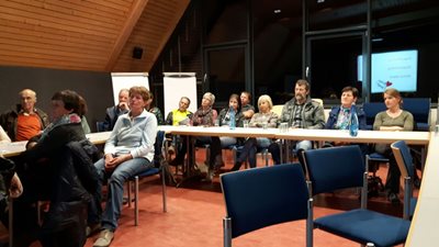 Informationsabend für die bevorstehende Eröffnung 