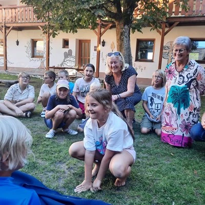 Ferienlager mit Oma und Opa