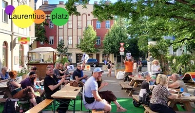 Laurentiusplatz.Machen – Verkehrsfläche wird “Wohnzimmer” für nachbarschaftliches Miteinander