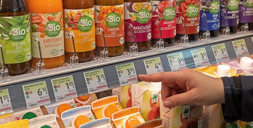 Grüne Etiketten als Orientierungshilfe